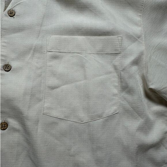 Mens Medium David Taylor Button Down Hawaiian Style - Picture 5 of 9